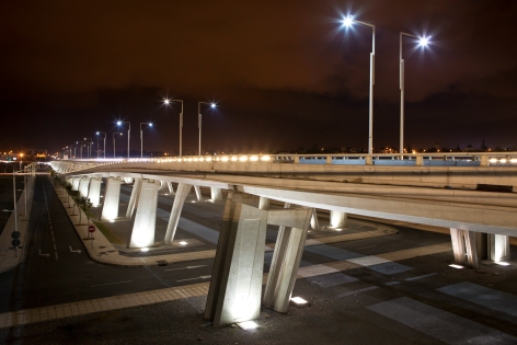 Ge Lighting's Iberia LEDs Light One of The Longest and Most Modern Bridge in Morocco_1
