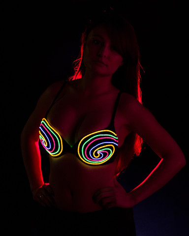 15 LED light up bras ideas