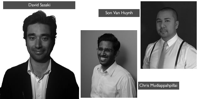Light Fall design team: David Sasaki, Son Van Huynh, Chris Mudiappahpillai