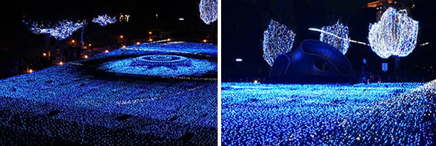 Tokyo Starlight Garden, LED lighting