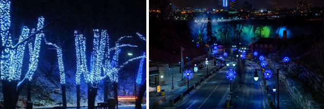 Niagara Park Christmas Lighting, Canada