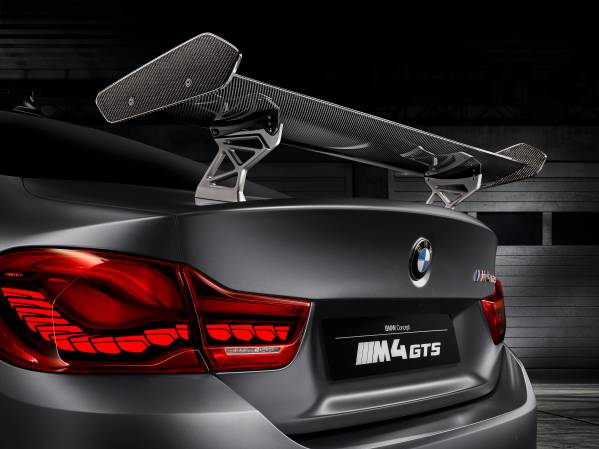  BMW Concept M4 GTS utiliza luces traseras OLED - LEDinside