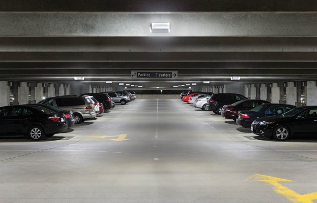 Cree LED Lighting Brightens up Reston Hospital Center Parking Garage.