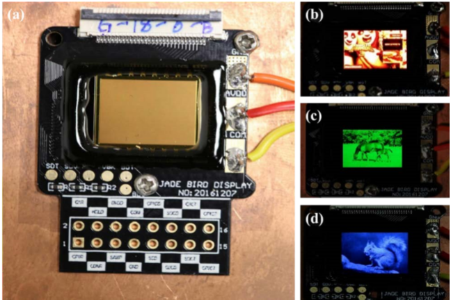 AMµLED micro-display