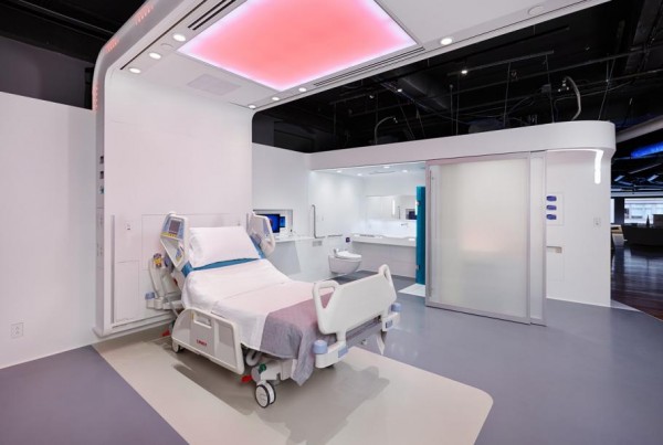 LED Lighting Used To Comfort Hospital Patients - Klus Design Blog