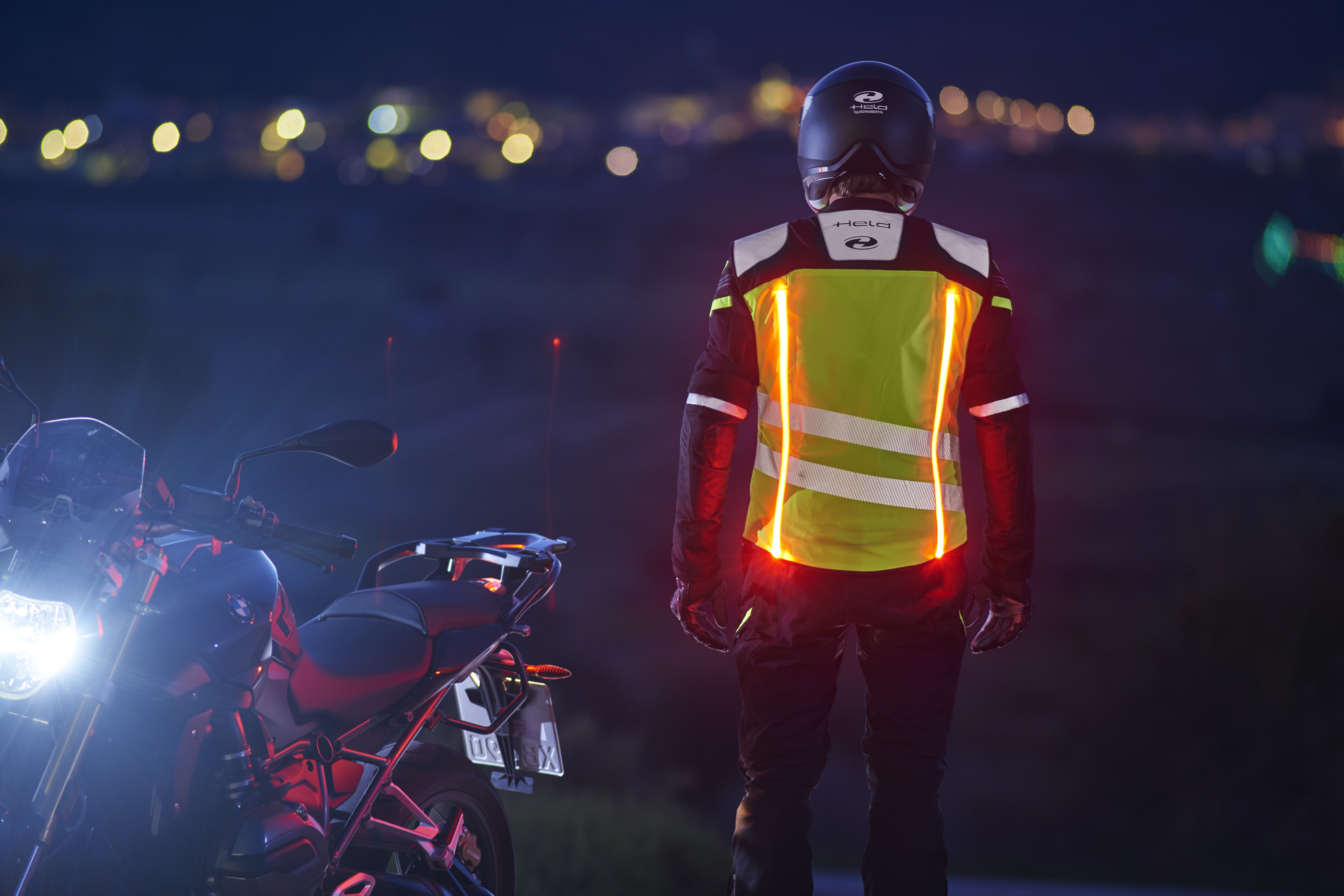 Led 2025 motorcycle jacket