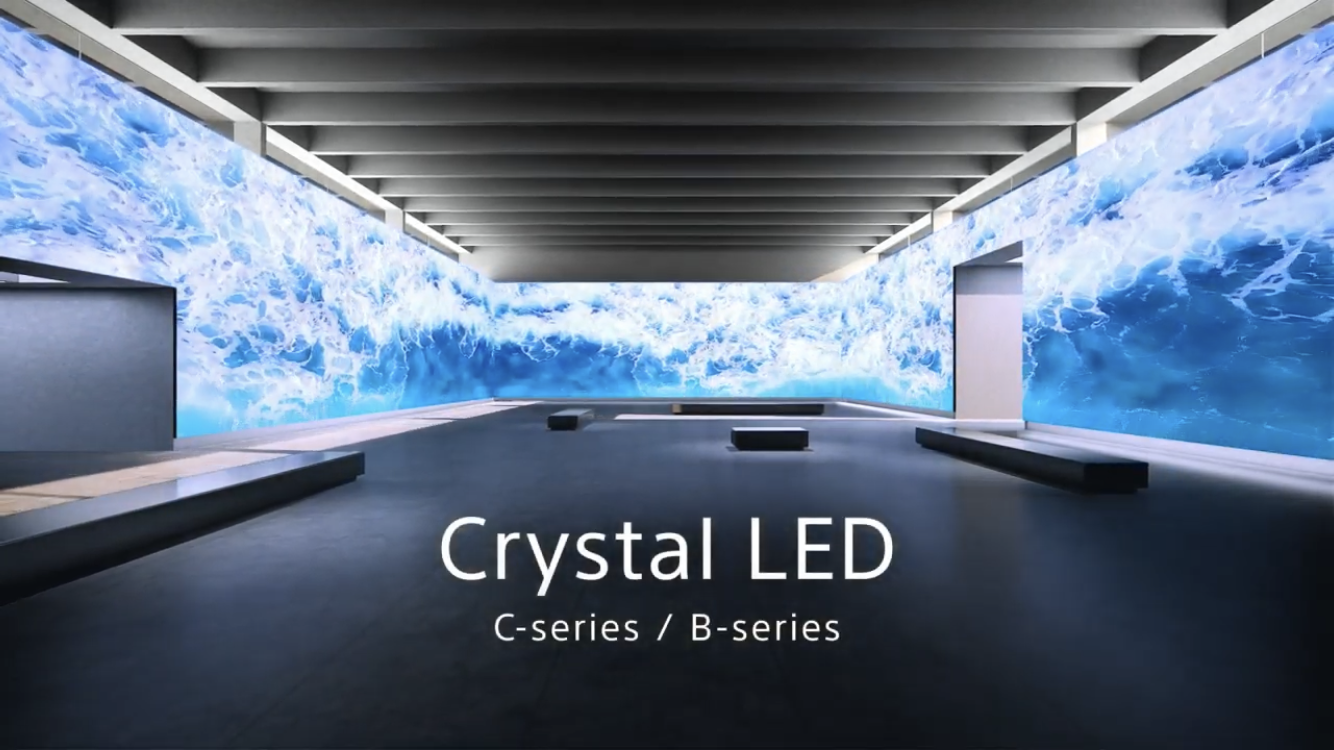 bent Addicted Hesitate Sony Introduces Two New “Crystal LED” Modular Direct View Display Systems -  LEDinside