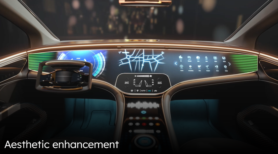 Car makers to use intelligent ambient lighting to create new functions –  and a new feeling – inside the cabin - LEDinside