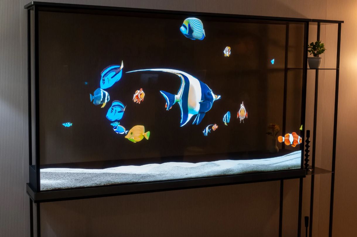 I’ve looked through LG’s new transparent OLED TV and seen something ...