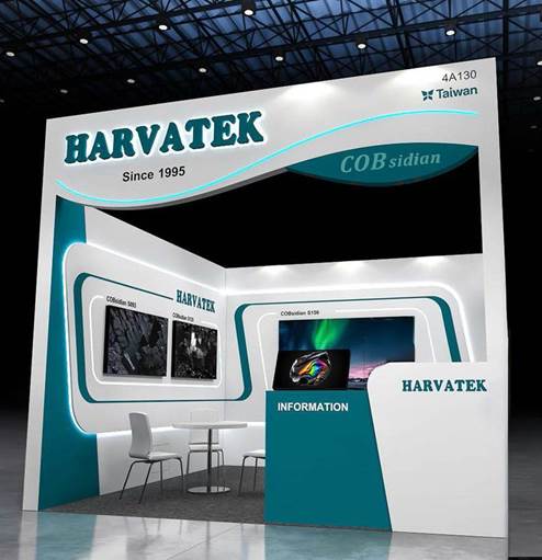 [News] Harvatek Showcases Full-Range COBsidian Series with Advanced Surface Technology and TAA-Ready Manufacturing