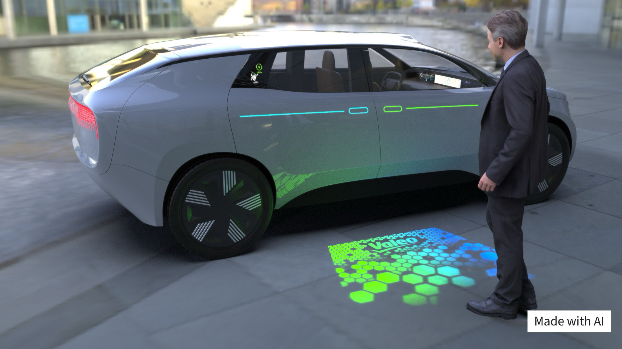 [News] At Auto China 2026, Valeo Presents a New Ground Projection Module Integrating Infineon’s MEMS Technology for Optimum Daytime Use