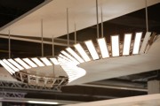 LG Chem OLED lighting fixture